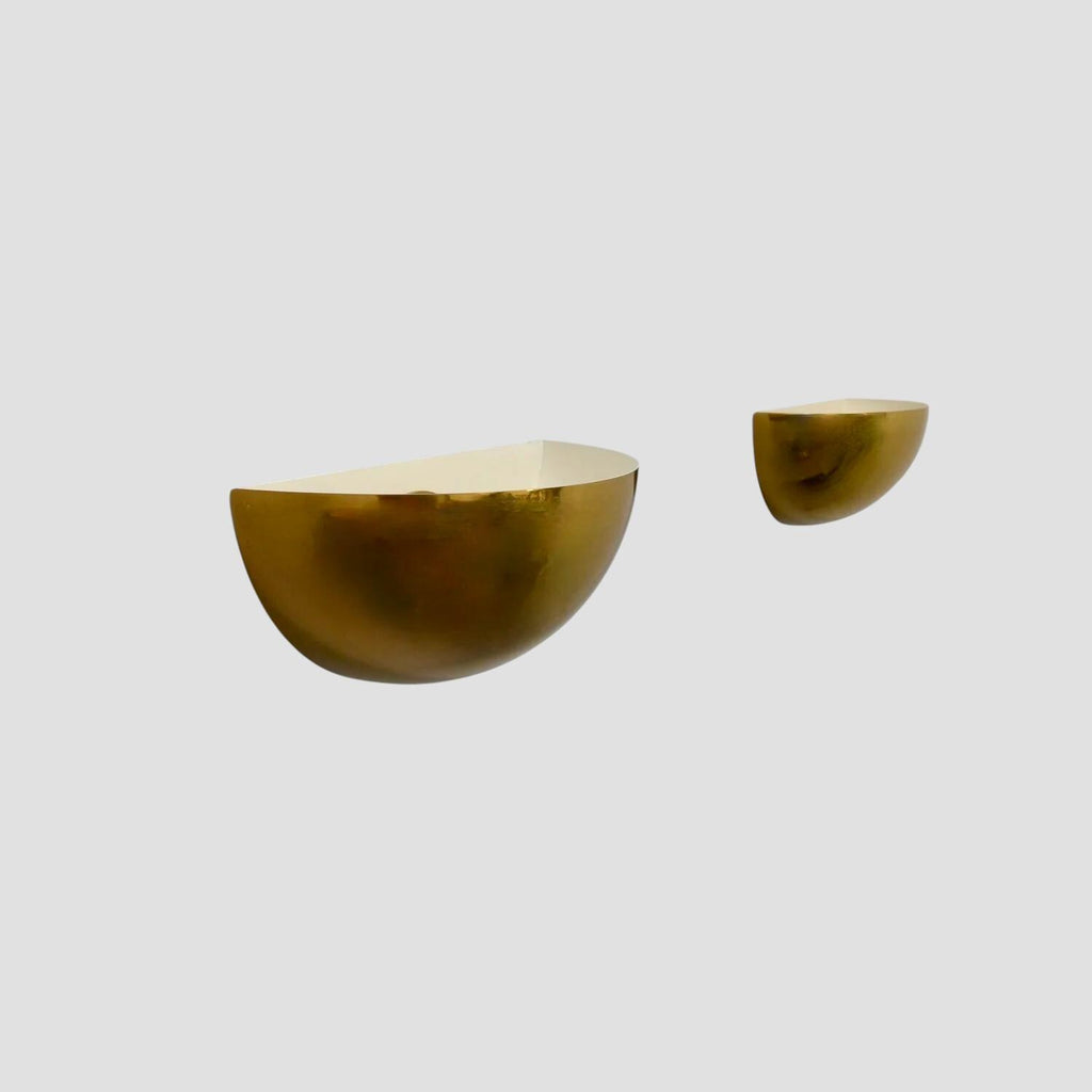 One Light Sun Wall Light Brass Sputnik Fixture