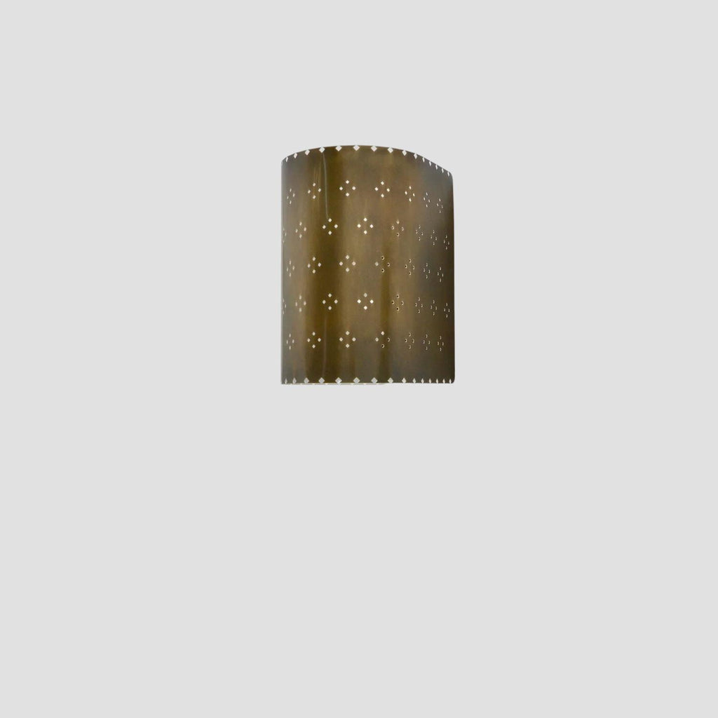 2 Light Film Perforated  Wall Light Sputnik Fixture