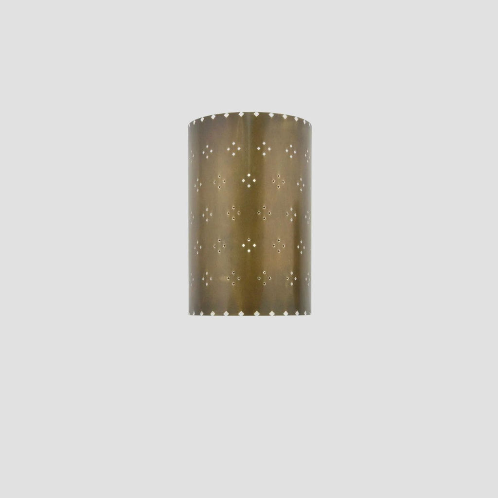 2 Light Film Perforated  Wall Light Sputnik Fixture