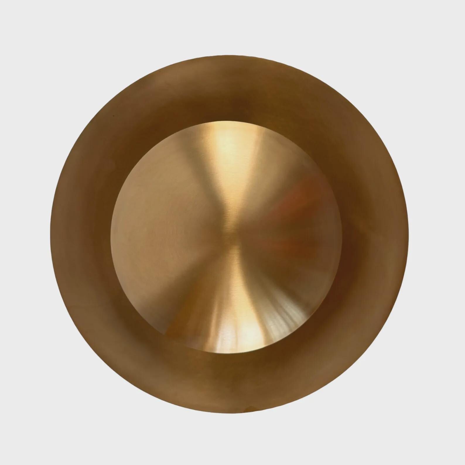 Brass Dome Chandelier: Mid-Century Modern Pendant Light