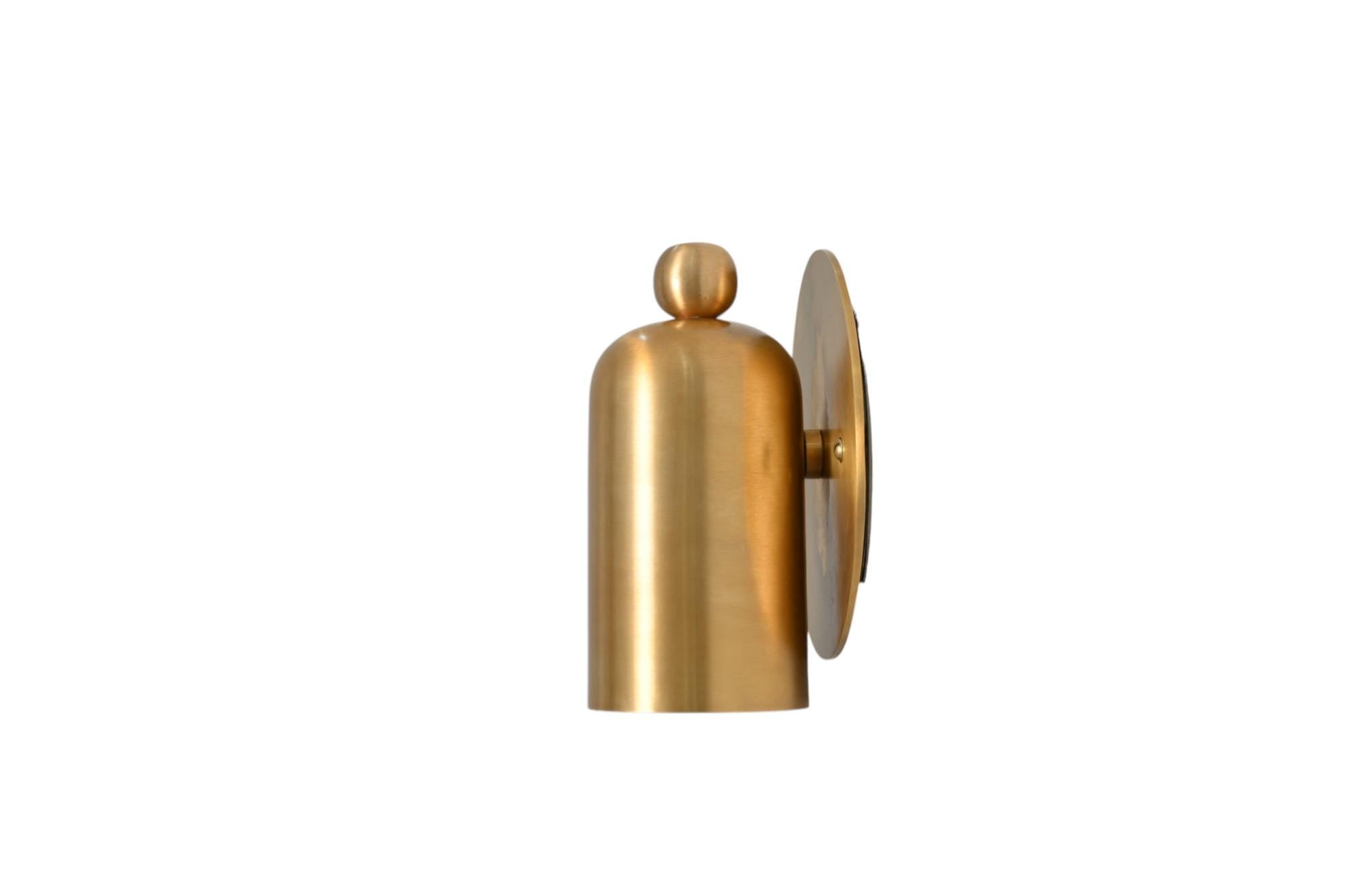 Handmade Solid Brass Wall Sconce - Vintage Kitchen Light
