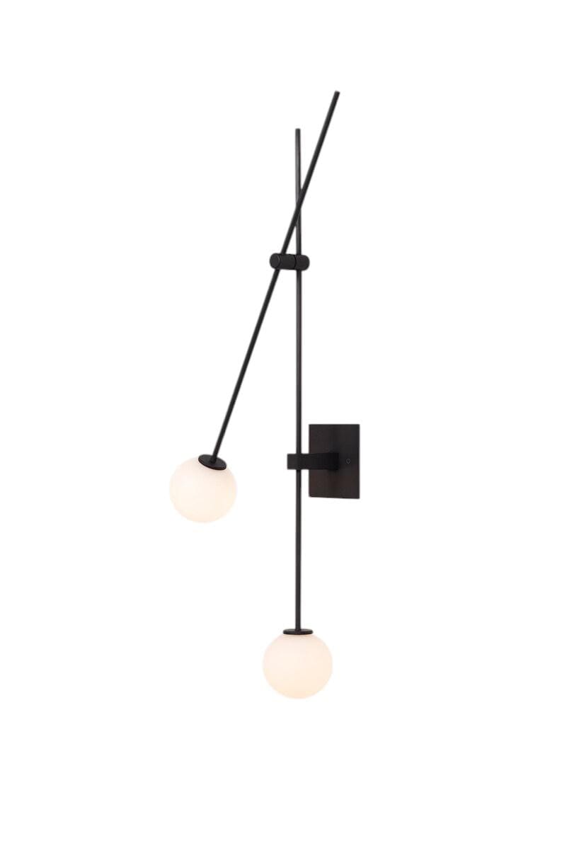 Handmade Solid Brass Wall Sconce: Adjustable Vintage Style Light