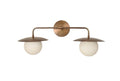 Bathroom Vanity, Vanity Fixture, Mid Century Brass Wall Sconce light __etsy:7046351971