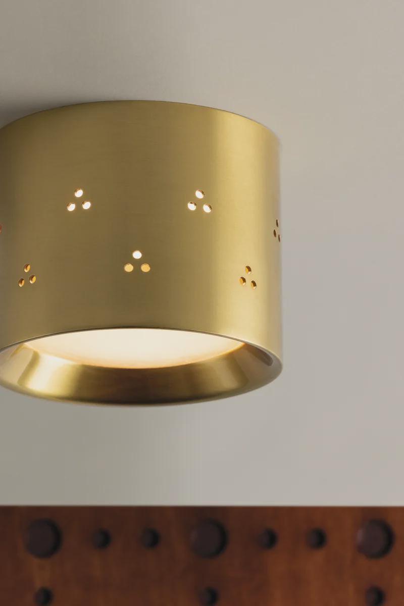 Brass Spotlight Ceiling Spotlight, Hallway and Handmade fixture, Modern __etsy:7278927327