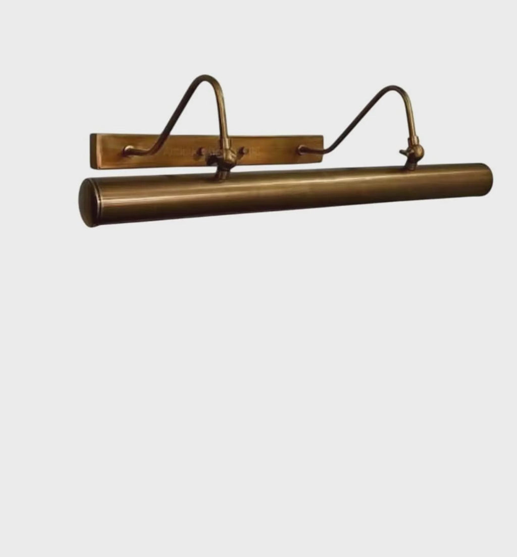 Double Arms Mirror Vanity Light Painting Light & Wall Frame Light   Mid-Century Modern __etsy:7546824320