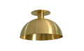 Flush Mount Ceiling Dome Light Italian Brass  Pendant Fixtures Mid Century Modern Chandelier __etsy:7209475013