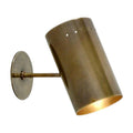 Handmade Brass Pivot Sconce: Mid-Century Style Wall Lamp __etsy:7183632274