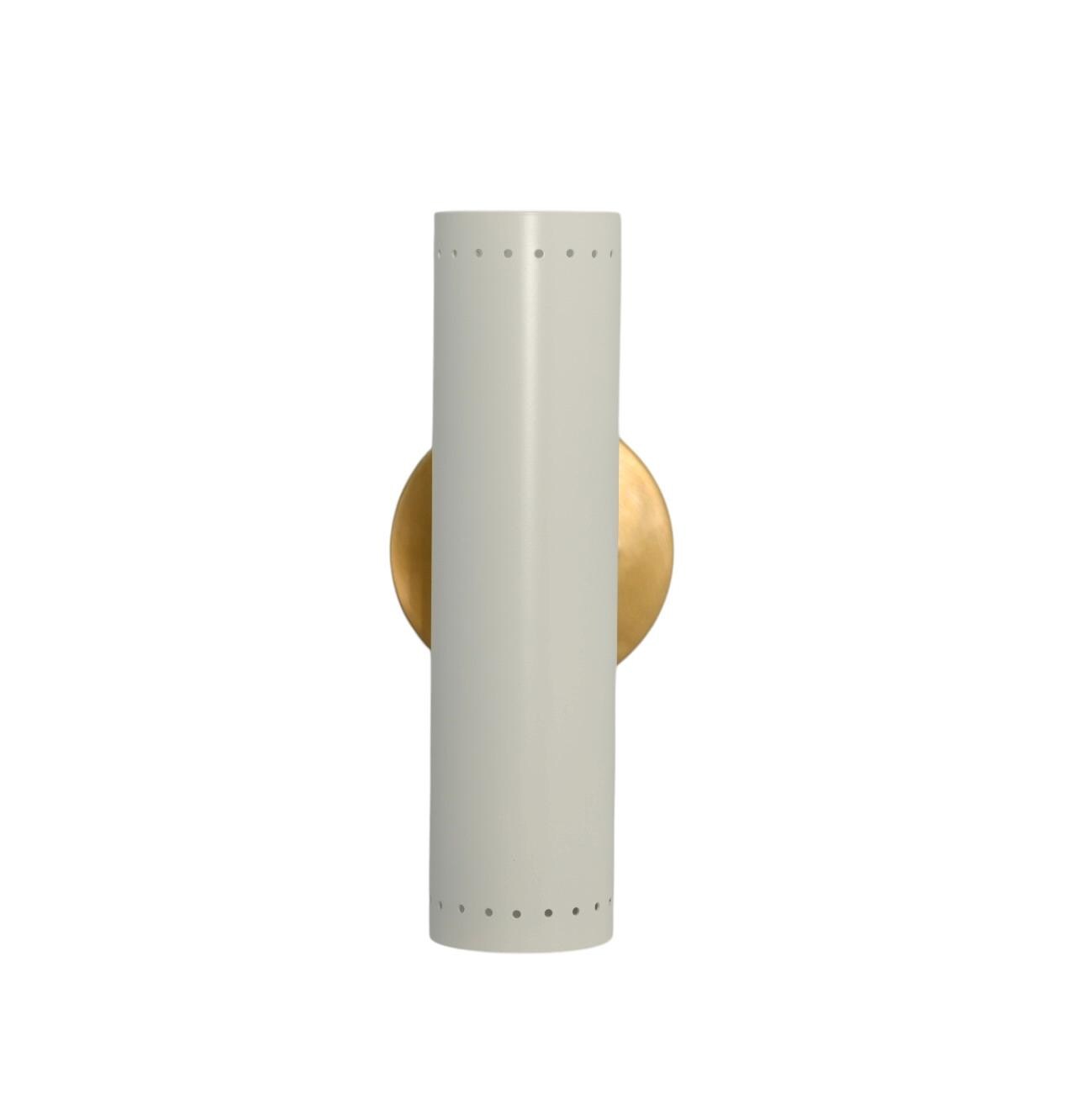 2 Light Cylinder Beside Mirror Wall Lamp Handmade Stilnovo FIxture __etsy:7208797301