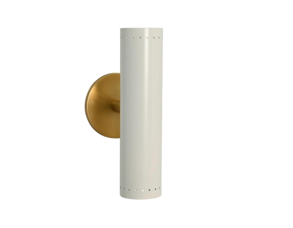 2 Light Cylinder Beside Mirror Wall Lamp Handmade Stilnovo FIxture __etsy:7208797643