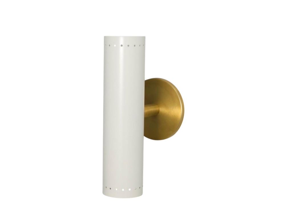 2 Light Cylinder Beside Mirror Wall Lamp Handmade Stilnovo FIxture __etsy:7160807568