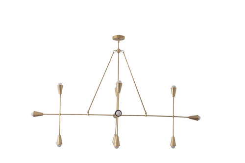 12 Light Stilnovo Vintage Handmade Sputnik Chandelier Lighting Fixture __etsy:7116552276