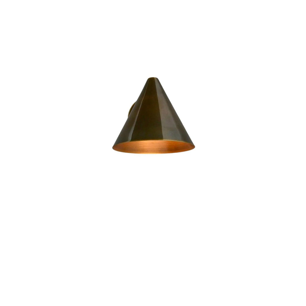 Minimalistic Sconce Wall Light Fixture Italian Brass Mid Century Modern Wall Lamp __etsy:7183602142