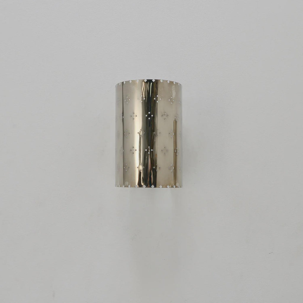 One Light Film Perforated Wall Light Sputnik Fixture __etsy:7622822451
