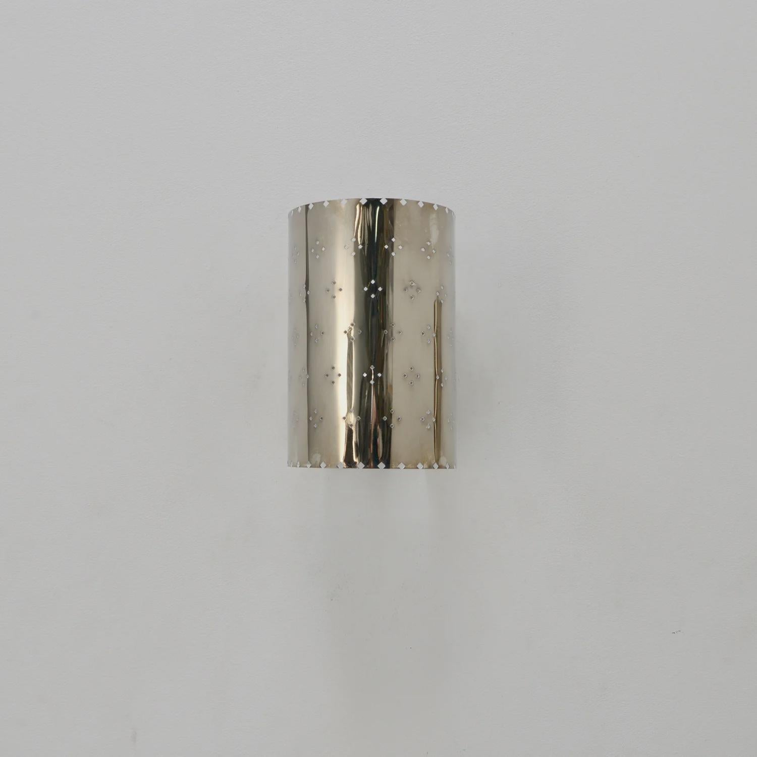 One Light Film Perforated Wall Light Sputnik Fixture __etsy:7622822451