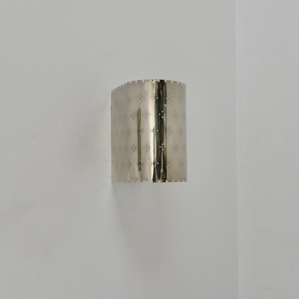 One Light Film Perforated Wall Light Sputnik Fixture __etsy:7622822759