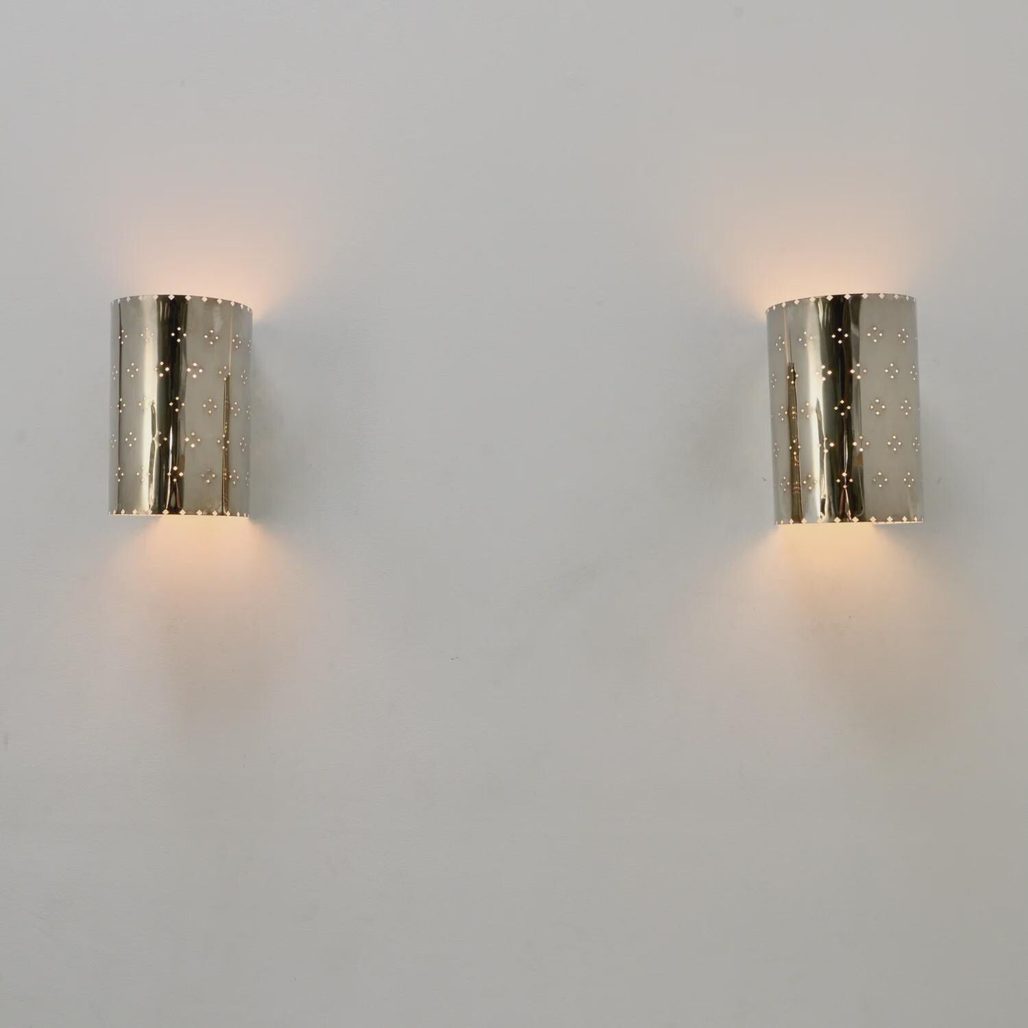 One Light Film Perforated Wall Light Sputnik Fixture __etsy:7622823099