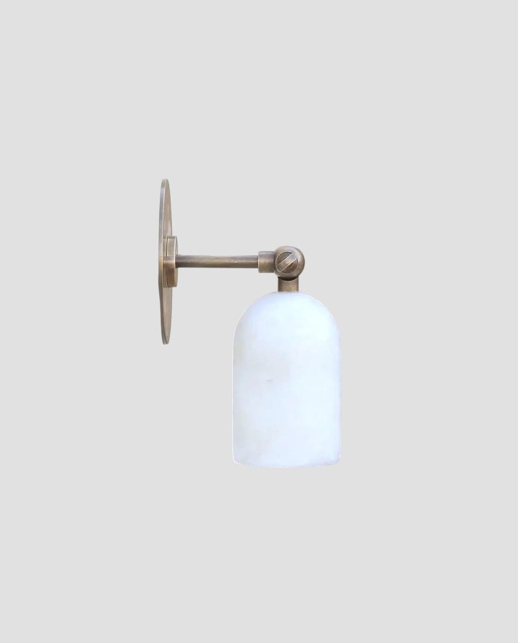 One Light Marble Wall Sconce Fixture __etsy:7586323647