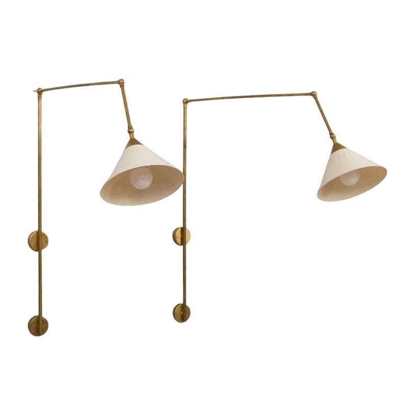 Single Light Italian Style Large Cone Hallway Wall Lamp Sputnik Wall Sconce Fixture