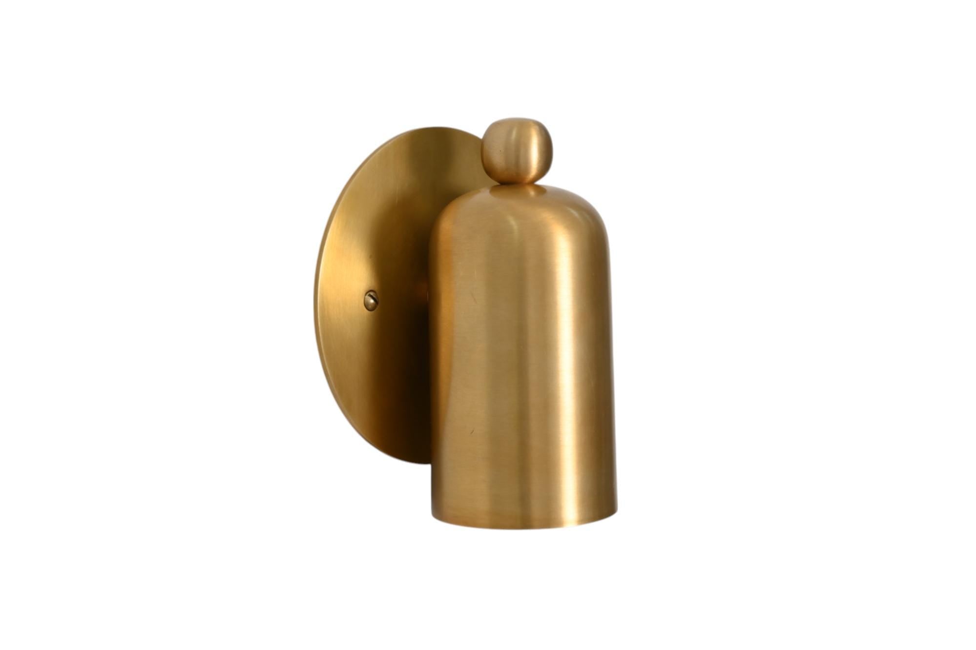 Handmade Solid Brass Wall Sconce - Vintage Kitchen Light