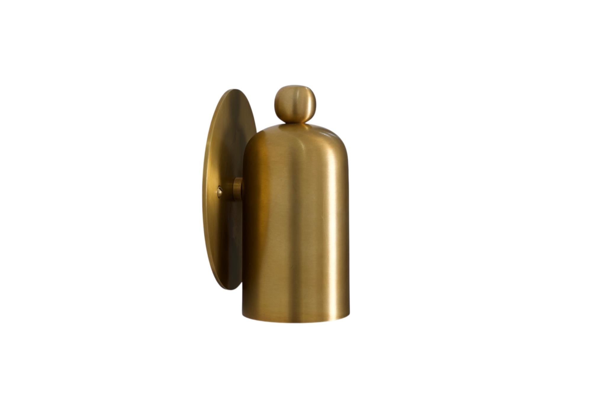Handmade Solid Brass Wall Sconce - Vintage Kitchen Light