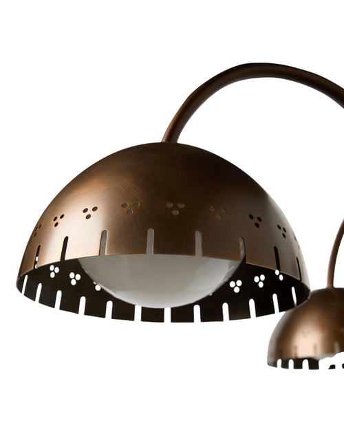 4 light Handmade Brass Sputnik Chandelier  Mid Century Modern 4-Light Fixture __etsy:7278791561